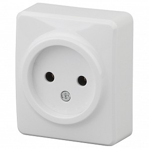 Розетка без заземления Эра Эксперт 11-2201-01