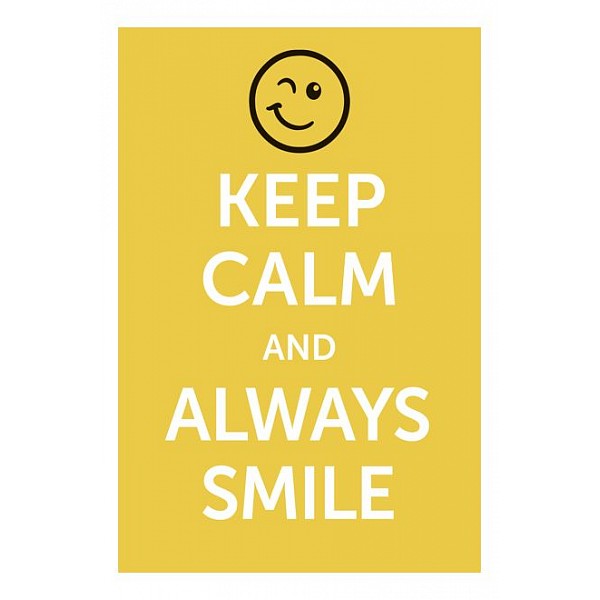 

Панно (20x30 см) Always smile TM-113-179, Желтый, (20x30 см) Always smile TM-113-179