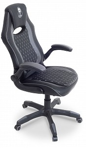 Игровое кресло GX-09-06, коричневый, черный, PU экокожа, ПВХ