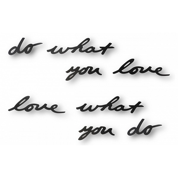 

Панно (31.7х7.5 см) Do what you love 470170-040, Черный, (31.7х7.5 см) Do what you love 470170-040