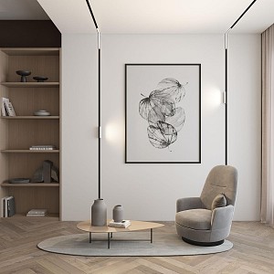 Встраиваемый светильник SMART LINEAR DK8015-BK