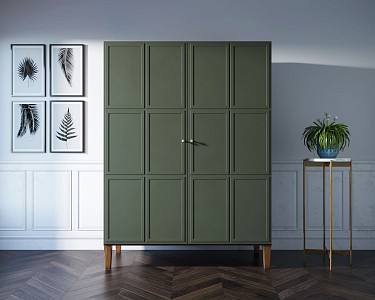 Шкаф 2-х дверный Andersen (зеленый) 
