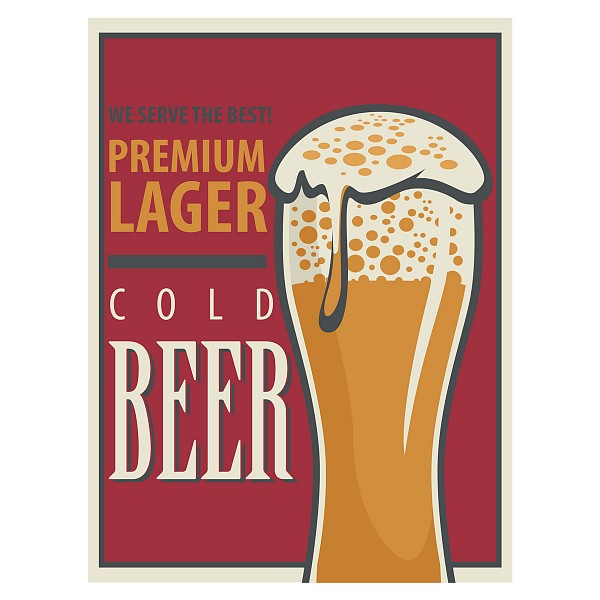 

Картина (30х40 см) Cold beer ME-105-323, Желтый;кирпичный, (30х40 см) Cold beer ME-105-323
