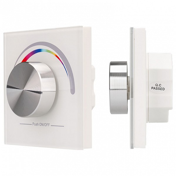

Панель-регулятора цвета RGB роторная встраиваемая Rotary SR-2836-RGB White (3V,RGB,1зона), Rotary SR-2836-RGB White (3V,RGB,1зона)