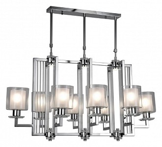 Люстра на штанге LUMINA DECO Manhattan LDP 8012-8 PR CHR (Польша)