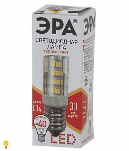 Лампа светодиодная Эра LED E14 220-240В 5Вт 2700K