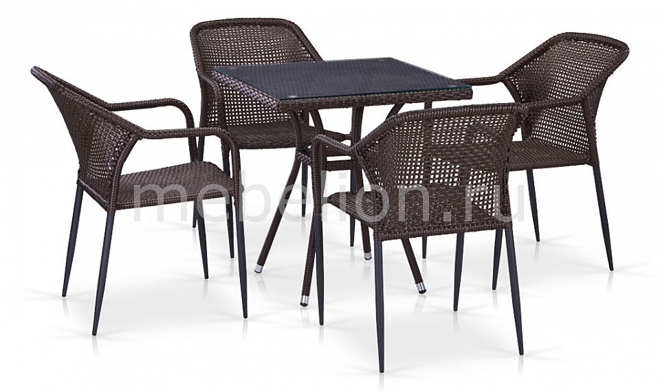 

Набор уличный T282BNT/Y35-W2390 Brown 4Pcs, T282BNT/Y35-W2390 Brown 4Pcs