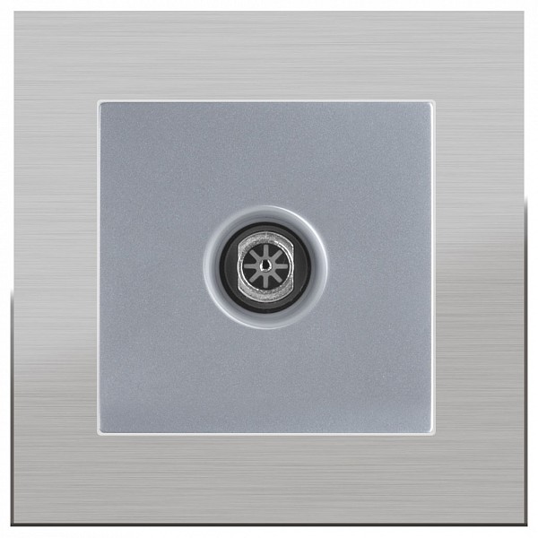 

ТВ-розетки проходные без рамки Aluminium(Серебряный) WL06-SW-3G+WL06-TV-2W, без рамки Aluminium(Серебряный) WL06-SW-3G+WL06-TV-2W