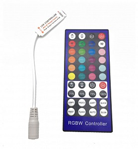 Контроллер-регулятор цвета RGBW с пультом ДУ 04-40