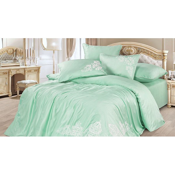 

Комплект евростандарт Bamboo Satin, Мятный, Bamboo Satin