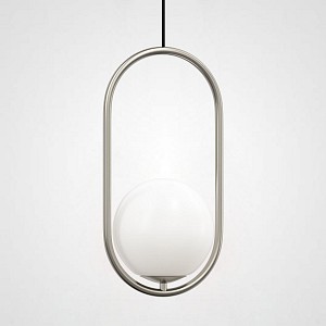 Светильник потолочный Imperiumloft Matthew Mccormick Hoop Silver Mila Pendant (Китай)