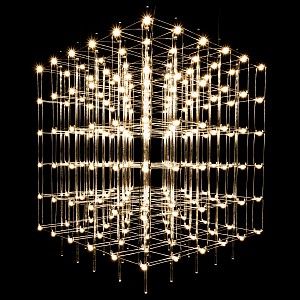 Подвесная люстра Cosmic Glass ячейка 15*15 см 1094011-0 (Россия)