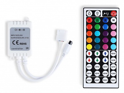 Контроллер-регулятор цвета RGB с пультом ДУ GS 144Вт NONEВ GS11251