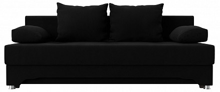Прямой диван Ник-2 еврокнижка, микровельвет