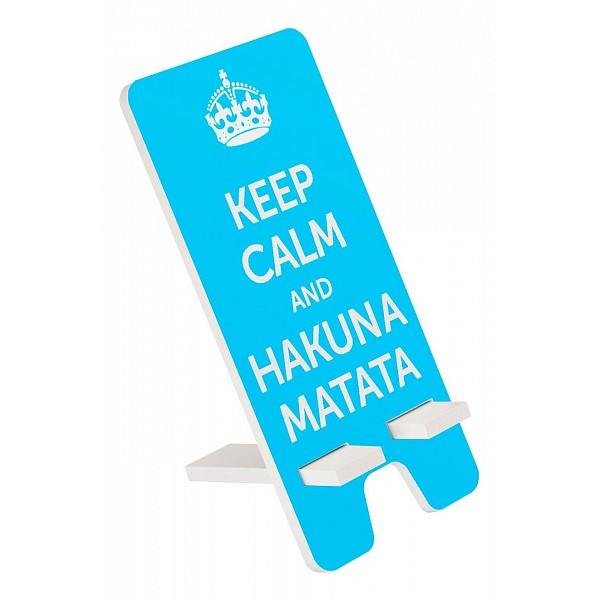 

Подставка для телефона (9x19 см) Hakuna matata SVE-101-027, Голубой, (9x19 см) Hakuna matata SVE-101-027