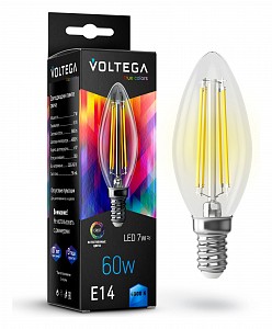 Лампа светодиодная [LED] Voltega E14 7W 4000K