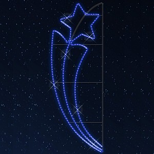 Звезда световая Факел со звездой [0.6x1.5 м] RL-KN-030B