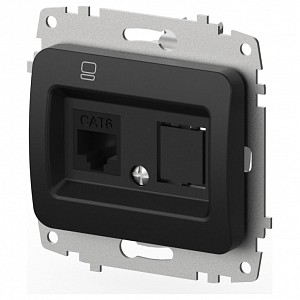 Розетка Ethernet RJ-45 без рамки Jazz 607-004800-247