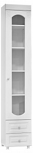 Шкаф 1 дверный Афина (белый, неокрашенный) 