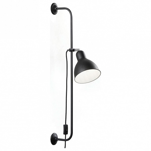 фото Бра SHOWER AP1 NERO Ideal lux