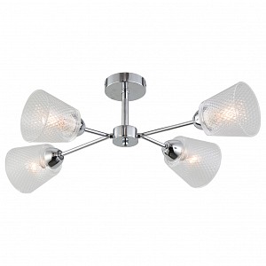 Люстра на штанге Escada 1104 1104/4P Chrome (Китай)