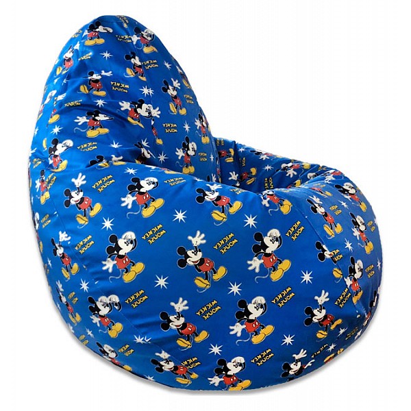 фото Кресло-мешок Микки Маус Синее 2XL Dreambag