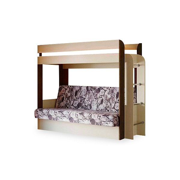 фото Кровать двухъярусная Немо (без верхнего матраца) Олимп-мебель