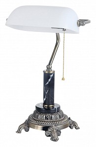  настольная лампа  V2907 белая E27  (Россия)