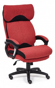 Кресло Duke, красный, черный, ткань