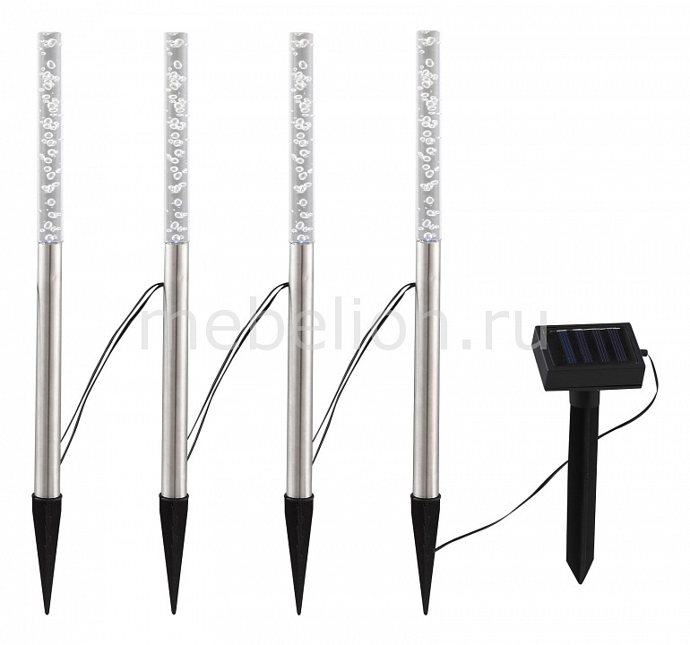 

Комплект из 4 наземных низких светильников Solar 33246