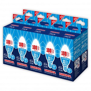 Лампа светодиодная [LED] Volpe E14 11W 4000K