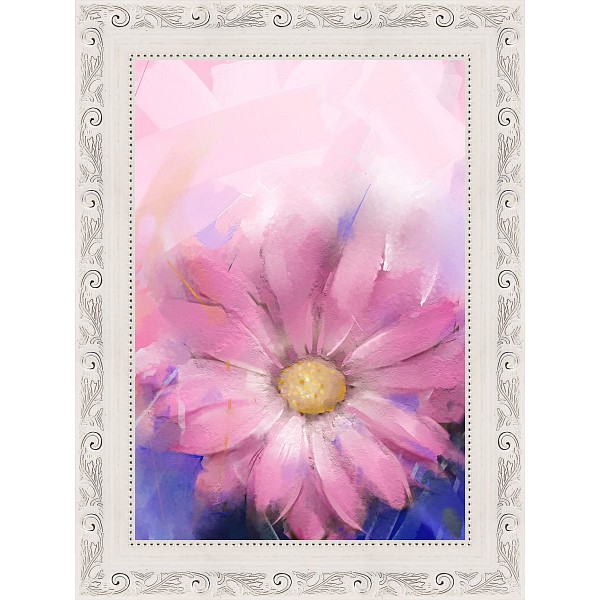 фото Картина (30х40 см) Розовый цветок BE-103-433 Ekoramka