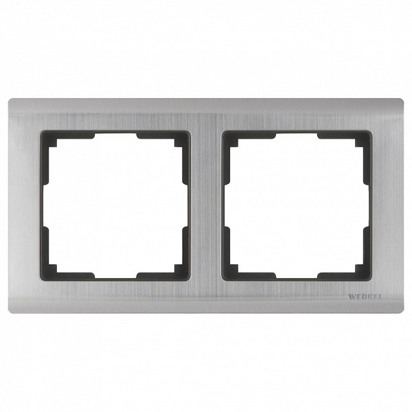 

Рамка на 2 поста Metallic WL02-Frame-02, Metallic WL02-Frame-02