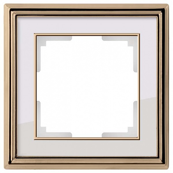 

Рамка на 1 пост WL17-Frame-01 a037677, Черный;бронза, WL17-Frame-01 a037677