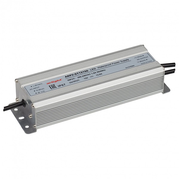 

Блок питания 12В 150Вт ARPV-ST12150 (12V, 12.5A, 150W), 12В 150Вт ARPV-ST12150 (12V, 12.5A, 150W)
