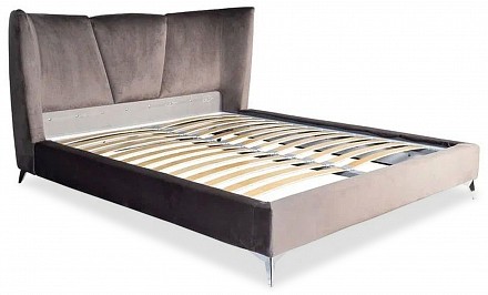 Кровать двуспальная Siena    хром