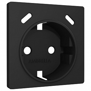 Накладка для розетки с заземлением и со шторками и 2хUSB type С ALFA AP8105
