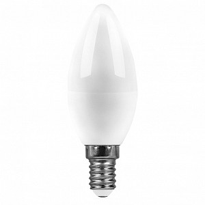 Лампа светодиодная [LED] Feron E14 9W 2700K