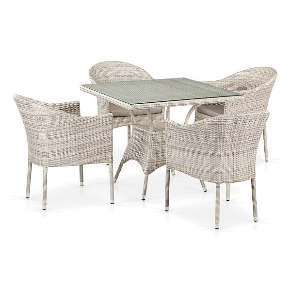 

Набор уличный T190B/Y350A-W85-90x90 Latte 4Pcs, T190B/Y350A-W85-90x90 Latte 4Pcs
