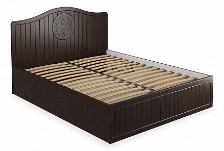 Кровать Монблан с подъемным механизмом   орех шоколадный