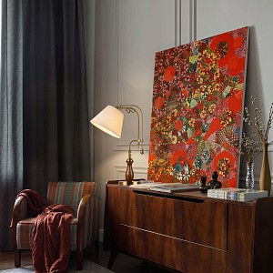 Настольная лампа декоративная Elaine 10569T Light wood