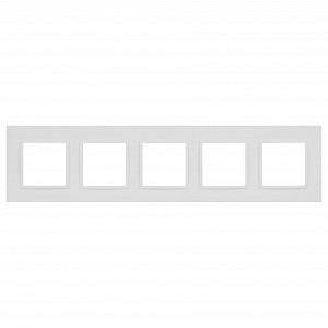 Рамка на 5 постов Эра Elegance 14-5015-01М