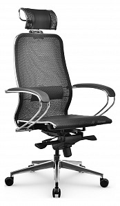 Кресло S-2.041 MPES, черный плюс, сетка, экокожа