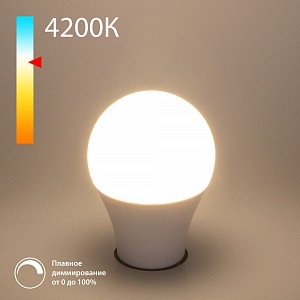 Лампа светодиодная [LED] Elektrostandard E27 9W 4200K