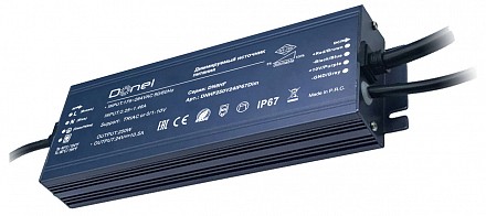 Блок питания DN8HF 250Вт 24В DNHF250V24IP67Dim