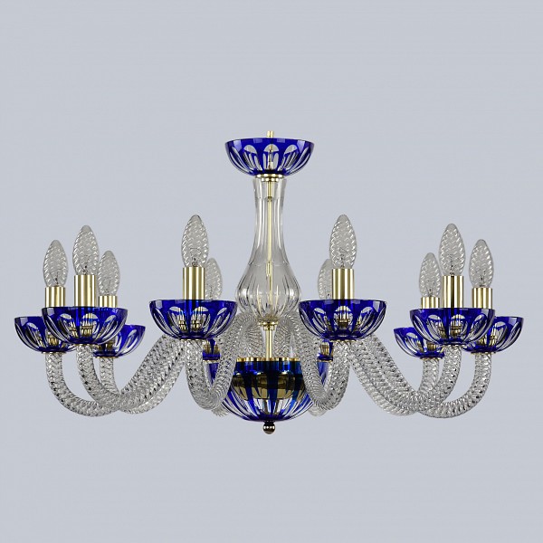 

Подвесная люстра Ivele Crystal 1308/10/240 G Cl/Clear-Blue/H-1H, Ivele Crystal 1308/10/240 G Cl/Clear-Blue/H-1H
