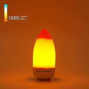 Лампа светодиодная [LED] Elektrostandard E14 3W 1600K