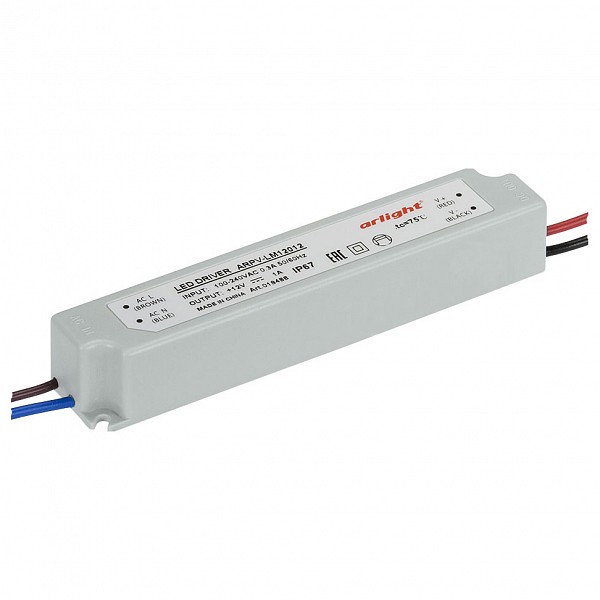 

Блок питания 12В 12Вт ARPV-LV12012-A (12V, 1.0A, 12W), 12В 12Вт ARPV-LV12012-A (12V, 1.0A, 12W)