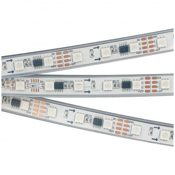 

Лента светодиодная [5 м] SPI-5000PGS-5060-60 12V Cx3 RGB-Auto (12mm, 13.2W/m, IP67) 029445, SPI-5000PGS-5060-60 12V Cx3 RGB-Auto (12mm, 13.2W/m, IP67) 029445