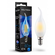 Лампа светодиодная Crystal E14 220В 6Вт 4000К VG10-CW2E14cold6W-F